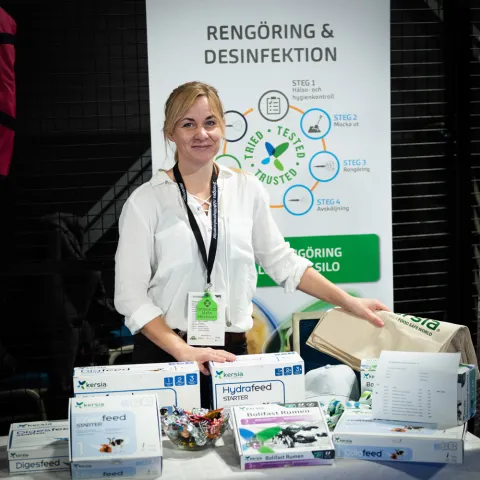 Utställare på mässa hos Bohusgården i Uddevalla