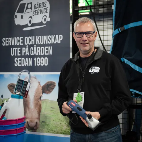 Utställare på mässa hos Bohusgården på Västkusten